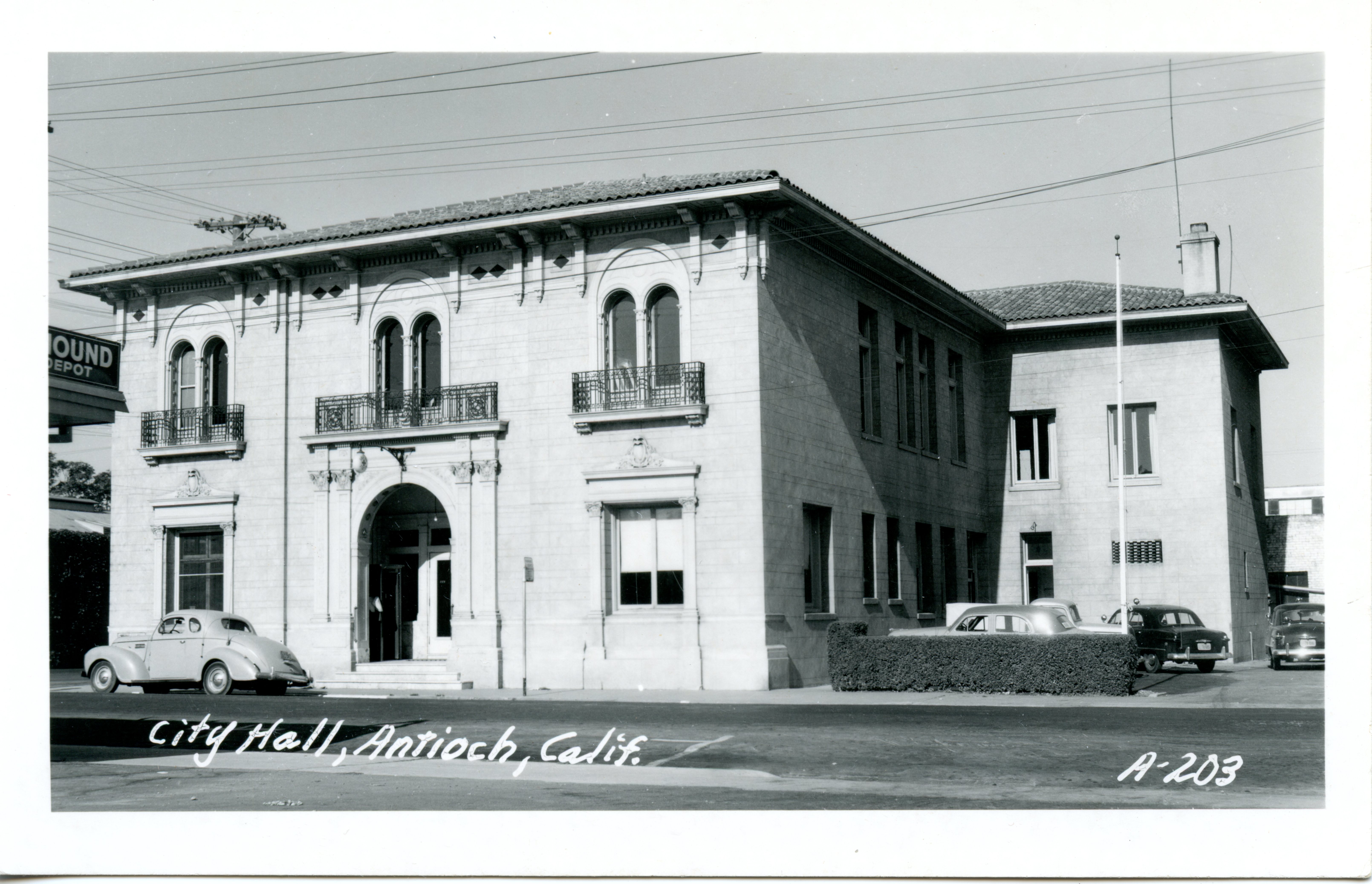 Old Antioch California City Hall